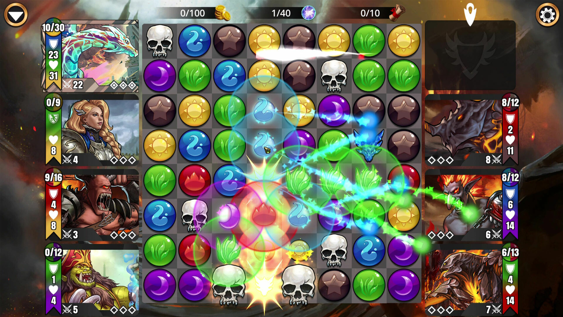 Gems of War - Puzzle RPG Screenshot 5