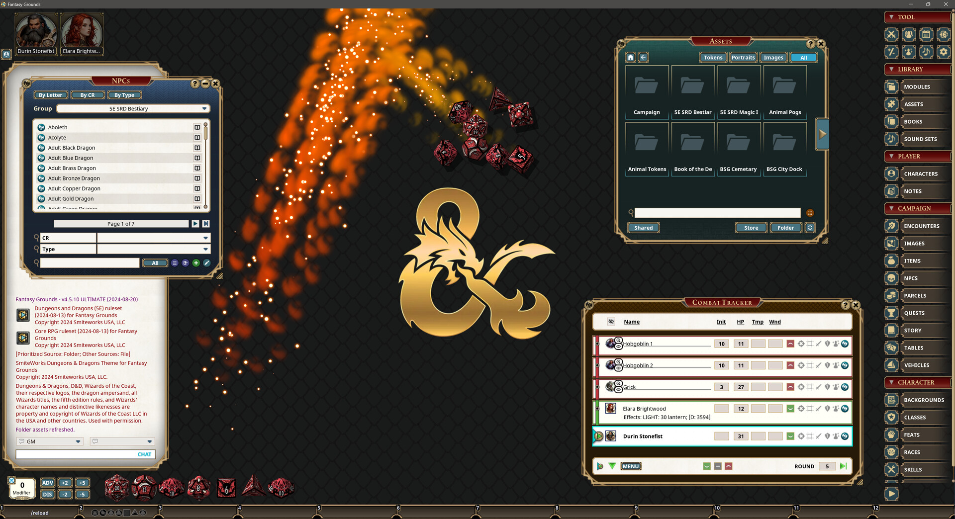 Fantasy Grounds VTT Screenshot 3