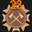Level 23 Completed icon