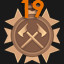 Level 19 Completed icon