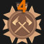 Level 4 Completed icon