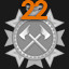 Level 22 Completed+ icon