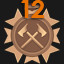 Level 12 Completed icon