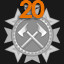 Level 20 Completed+ icon