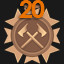 Level 20 Completed icon