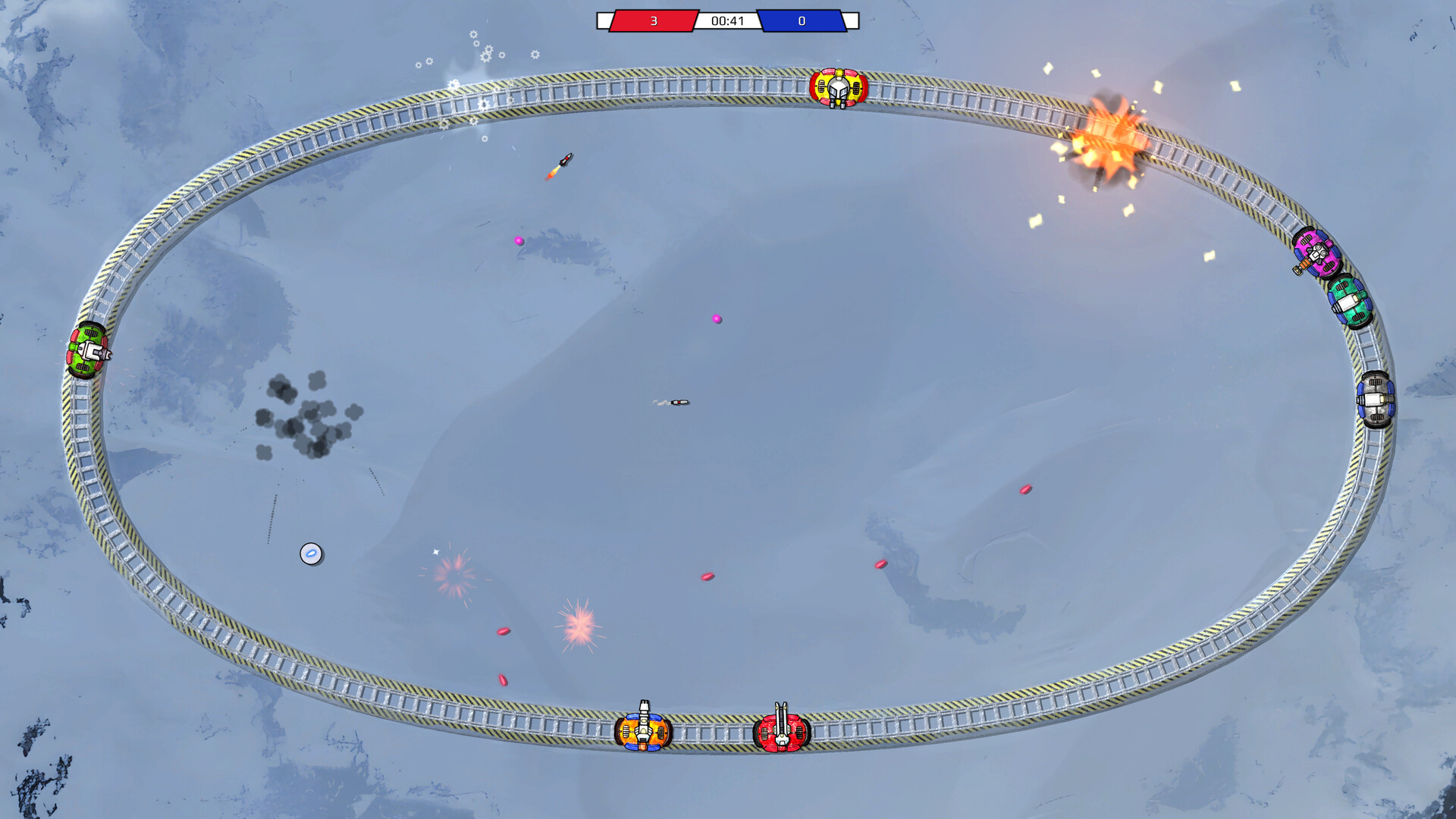 Rail Fights Screenshot 4