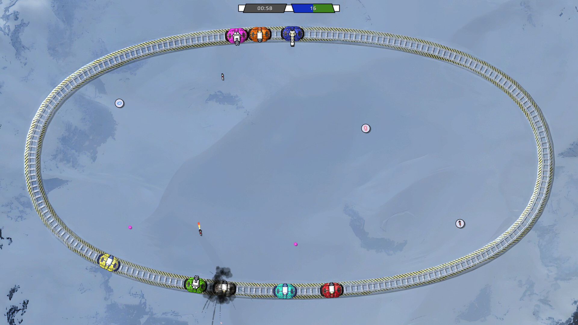 Rail Fights Screenshot 1