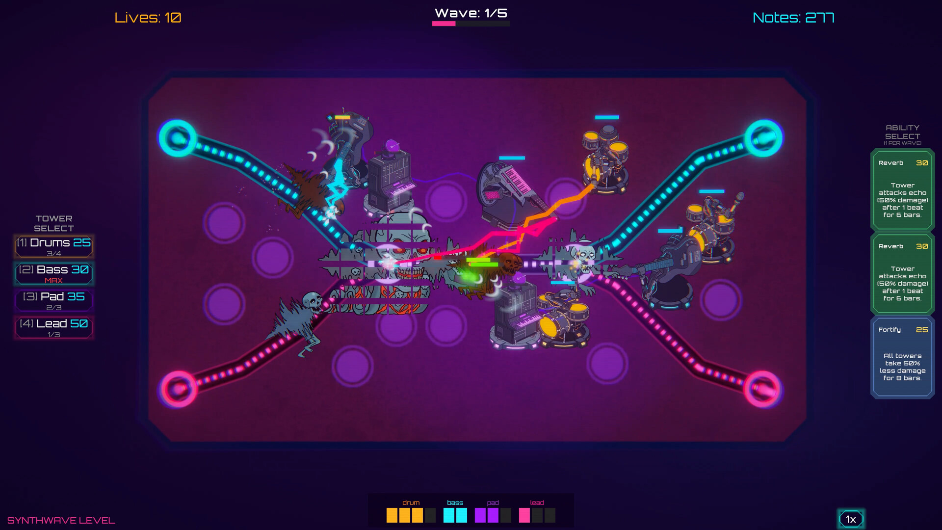 Groove Defense Screenshot 3