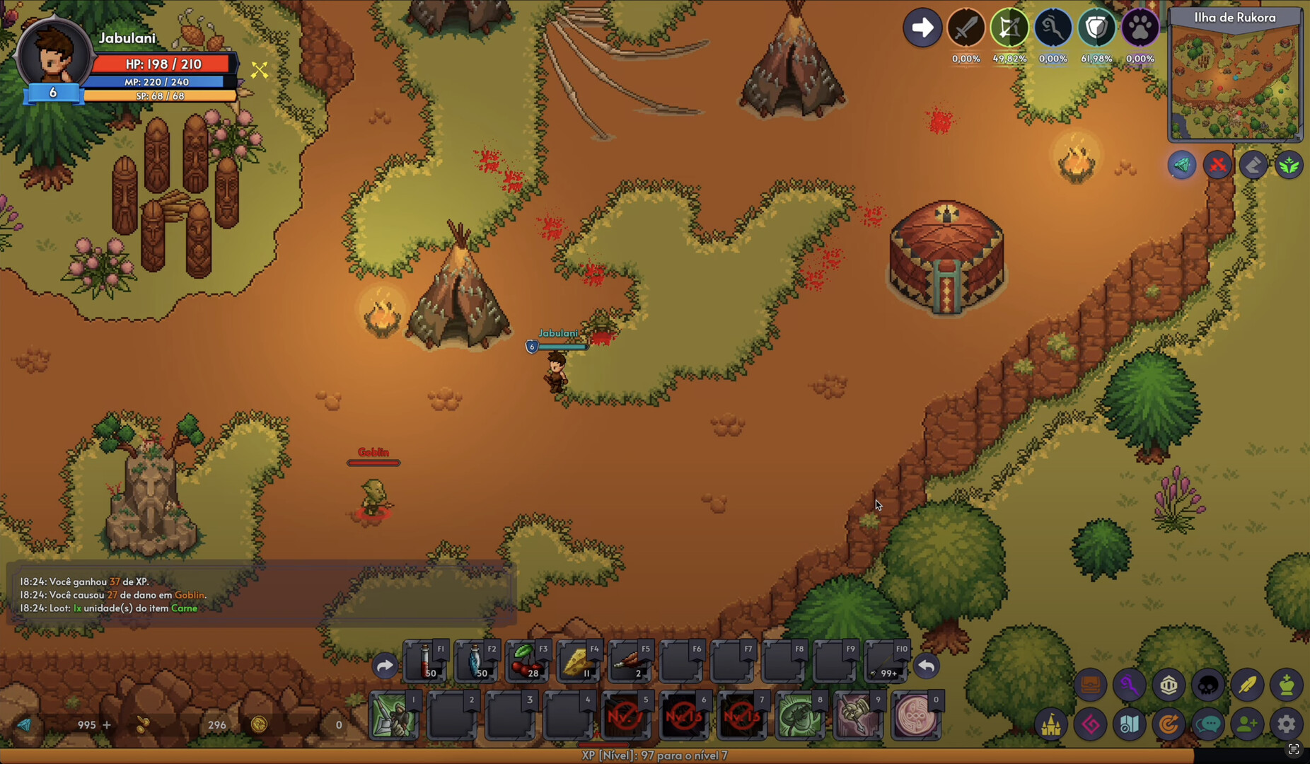 Grind Hero: MMORPG Screenshot 0