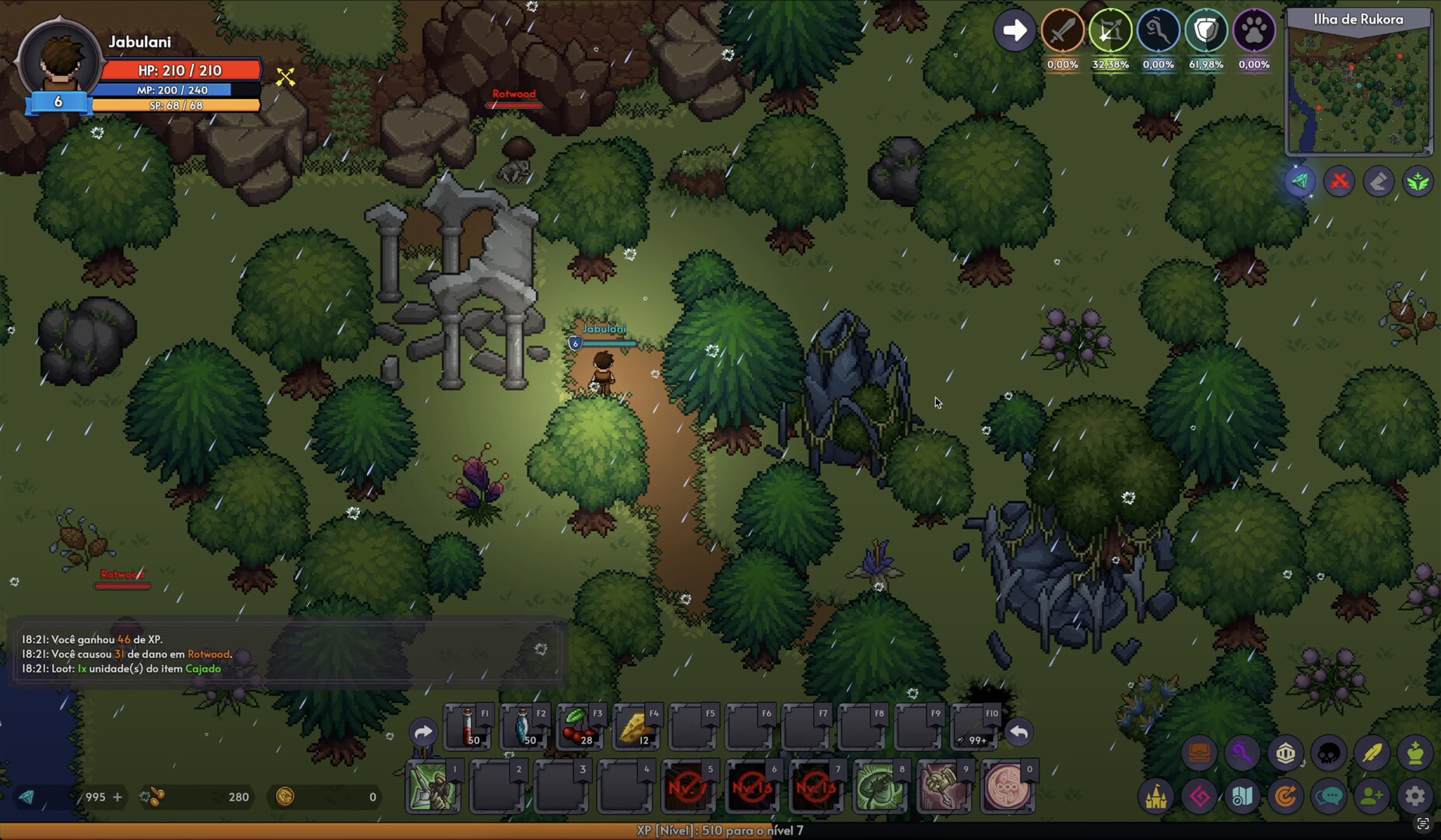 Grind Hero: MMORPG Screenshot 1