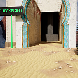 Reach the last checkpoint icon