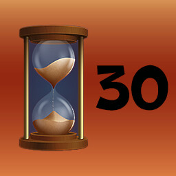 Finish in less than 30 minutes icon