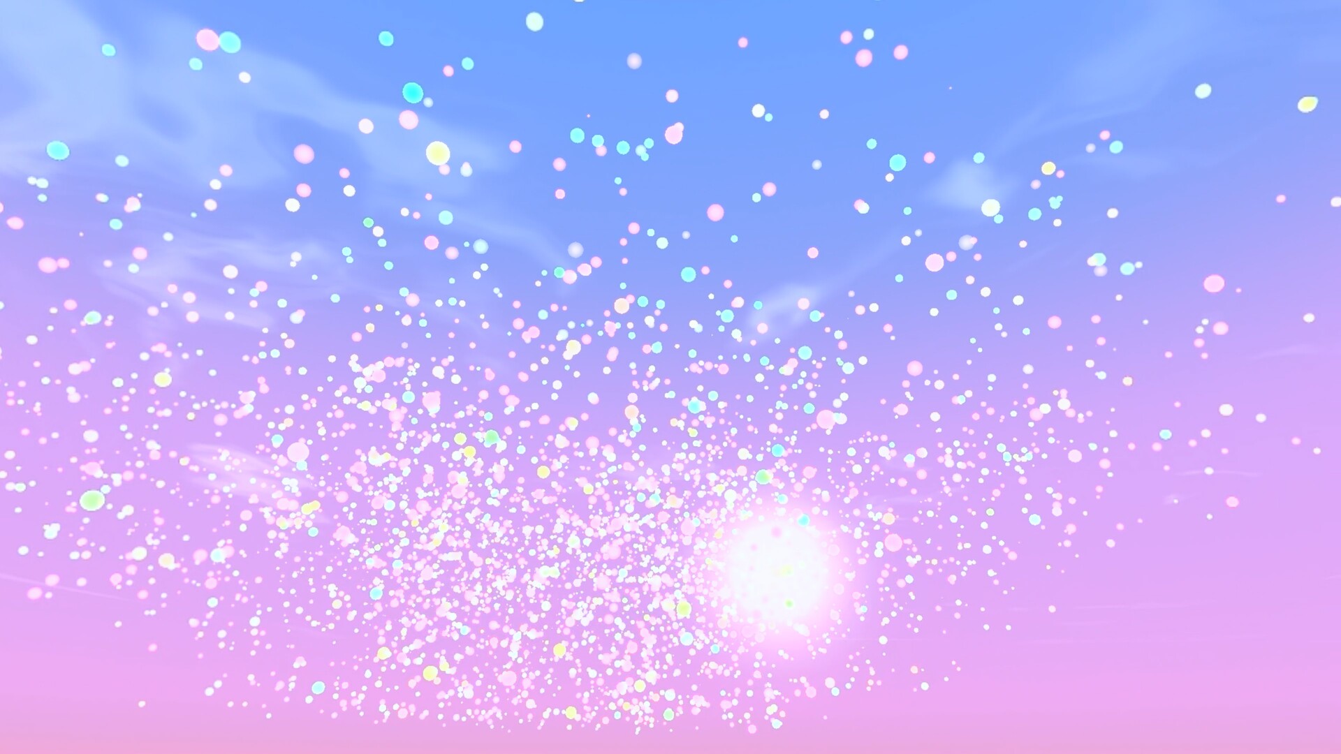 You are the light – An Audiovisual VR Journey Screenshot 0