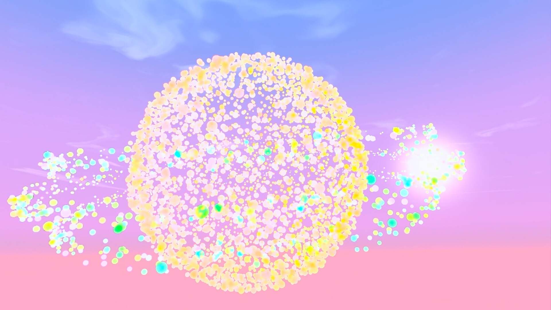 You are the light – An Audiovisual VR Journey Screenshot 4