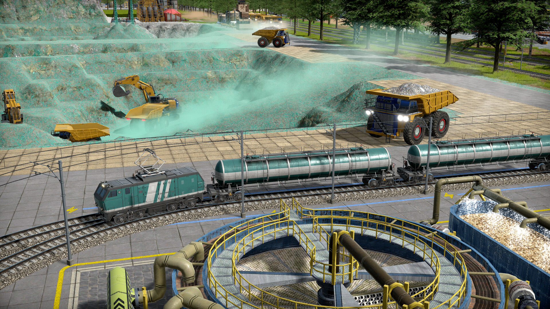 Captain of Industry - Trains expansion Screenshot 6