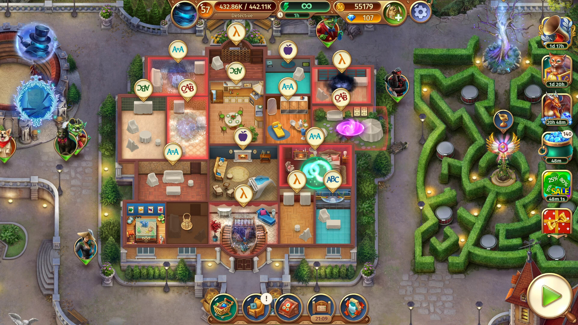 Mystery Manor: hidden objects Screenshot 1