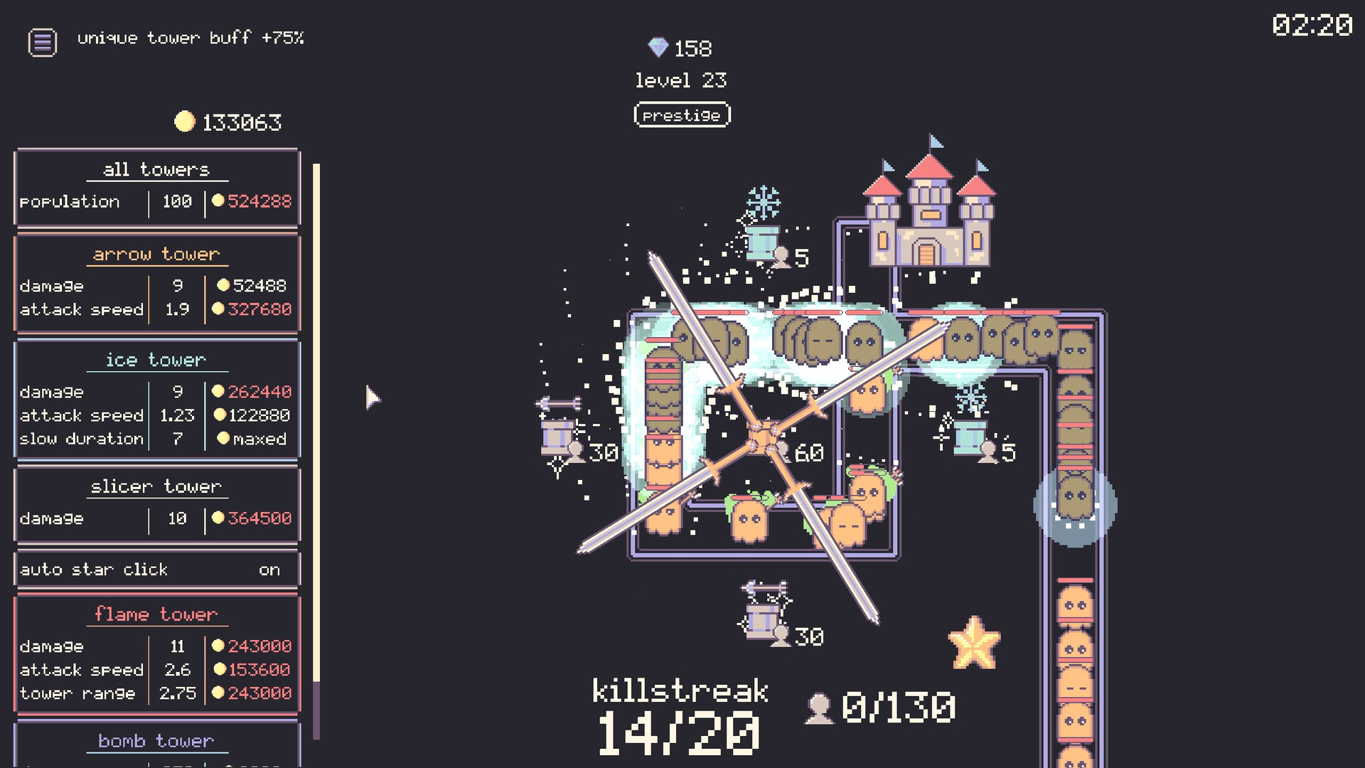 castle idler Screenshot 1