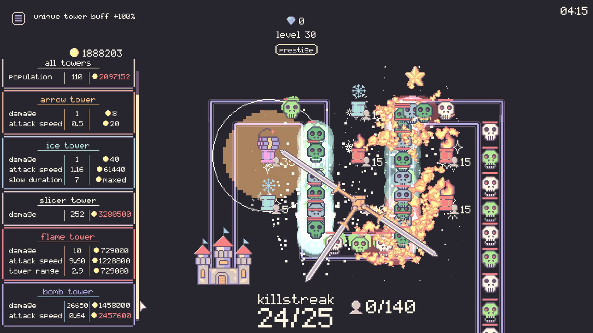 castle idler Screenshot 2