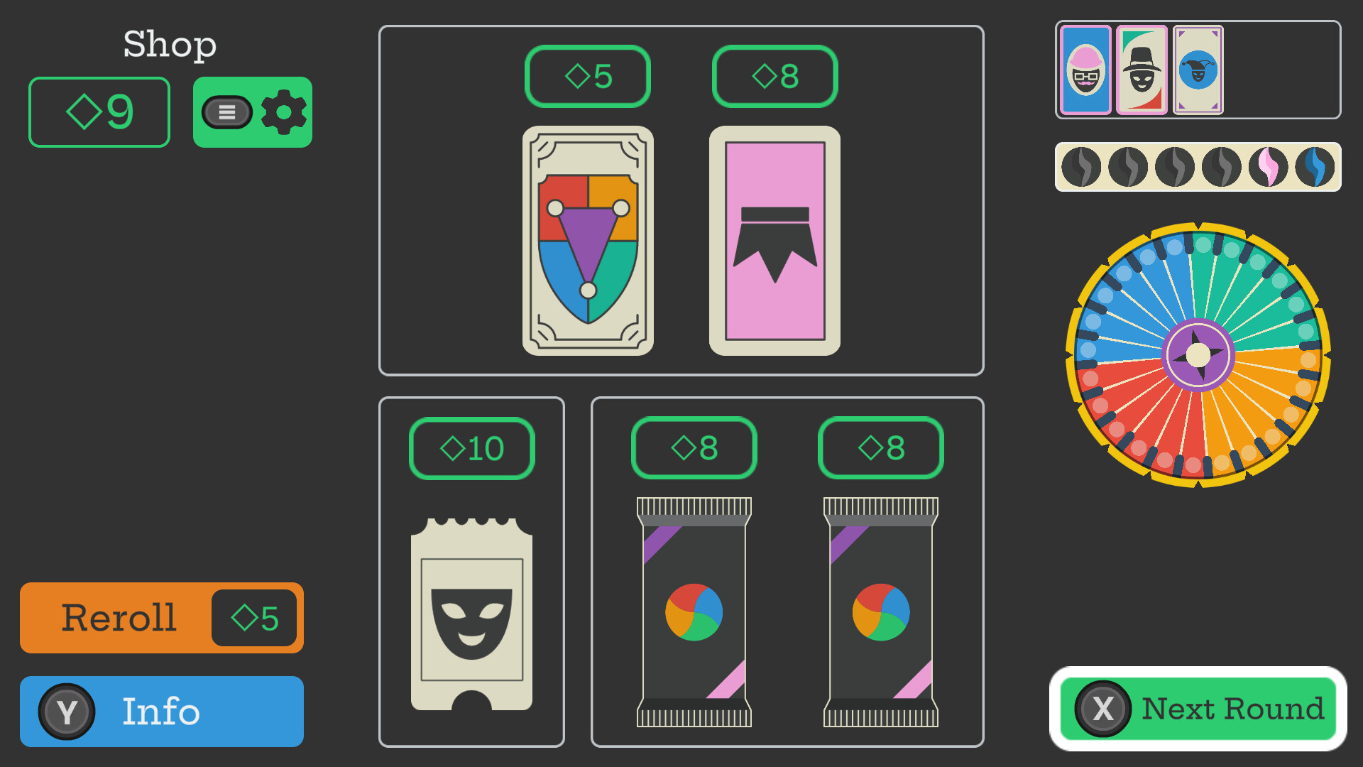 Cardwheel Demo Screenshot 3