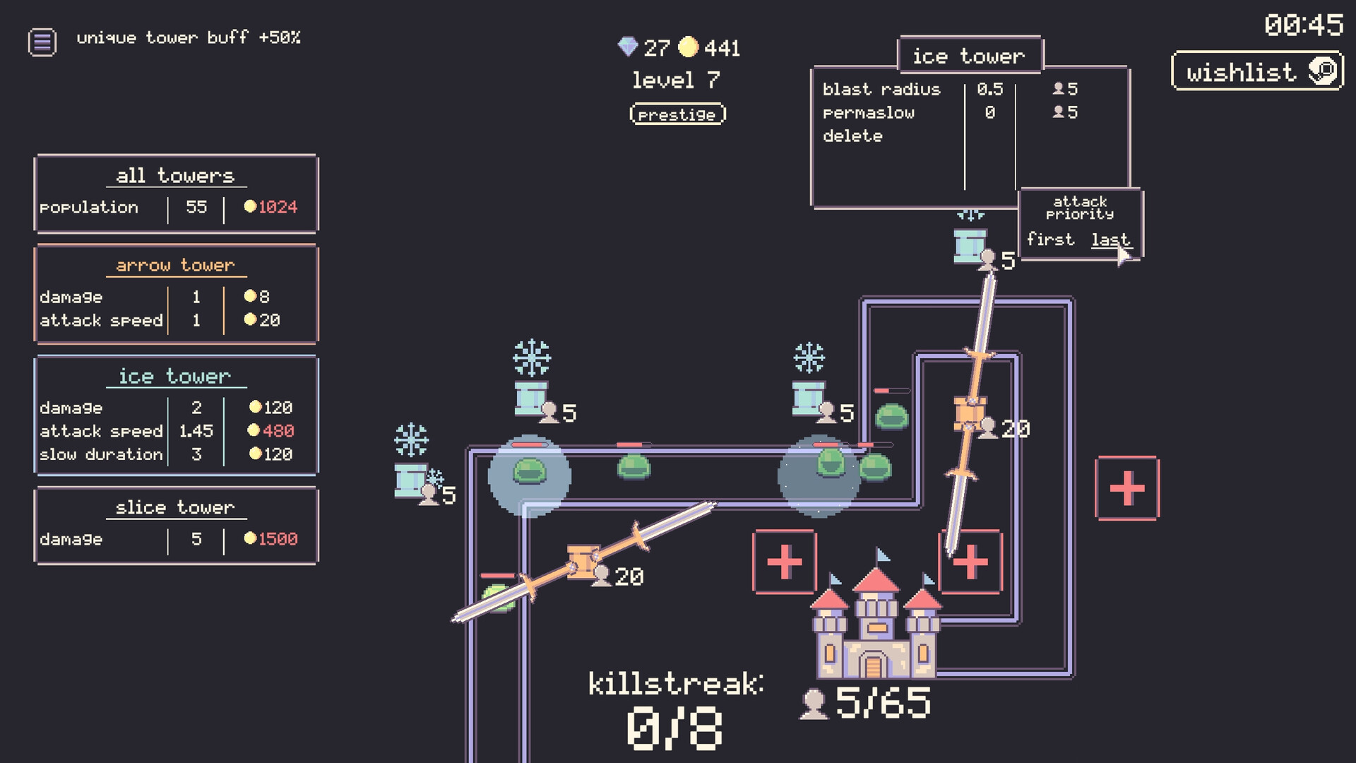 castle idler demo Screenshot 3