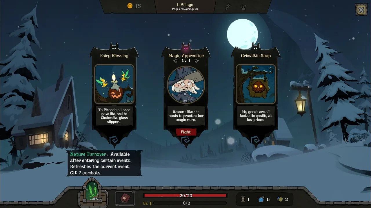 Night of Full Moon - Echoes of Nature（Classic） Screenshot 1