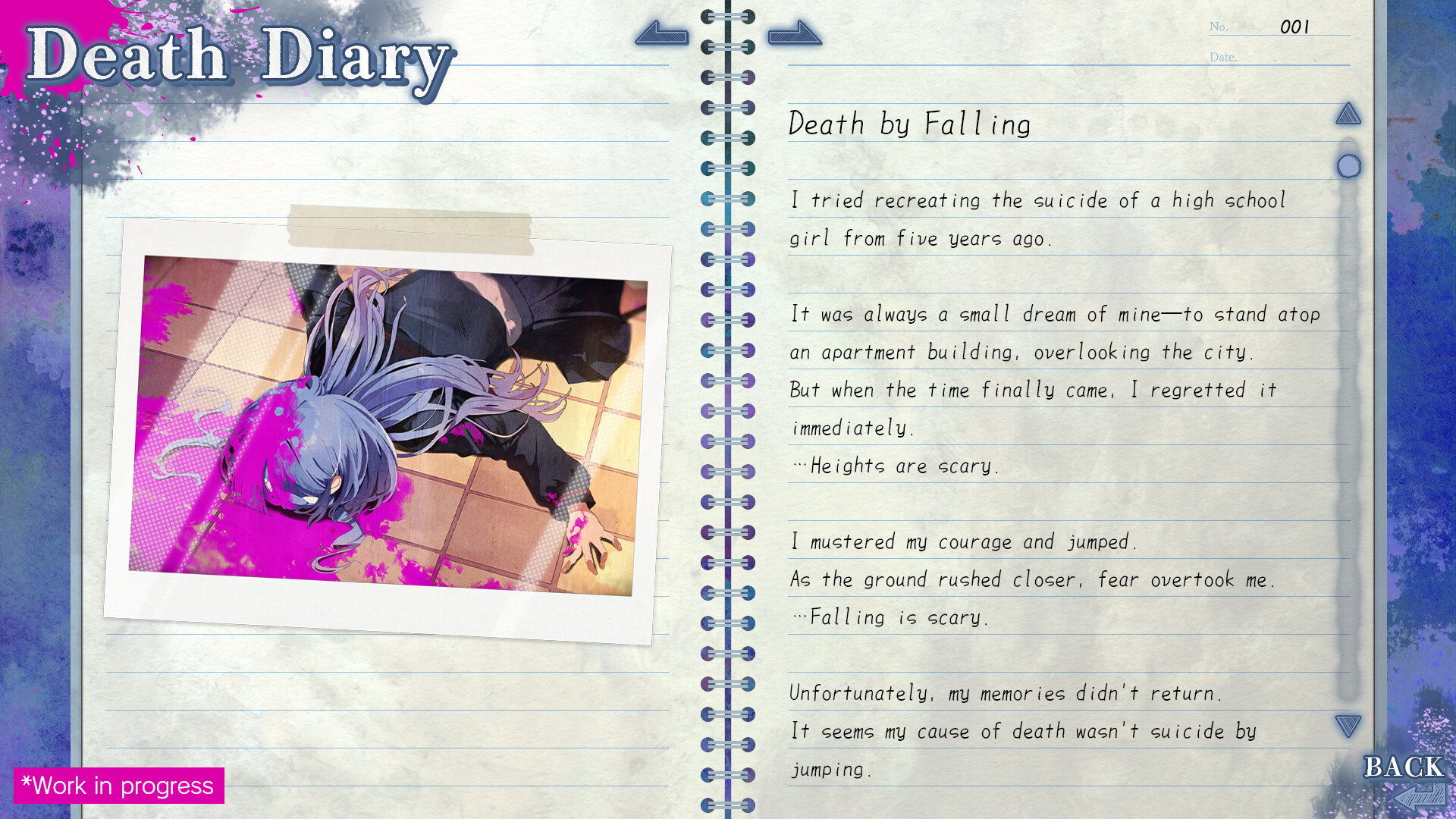 Kugayama Shiori's Death Diary Screenshot 4