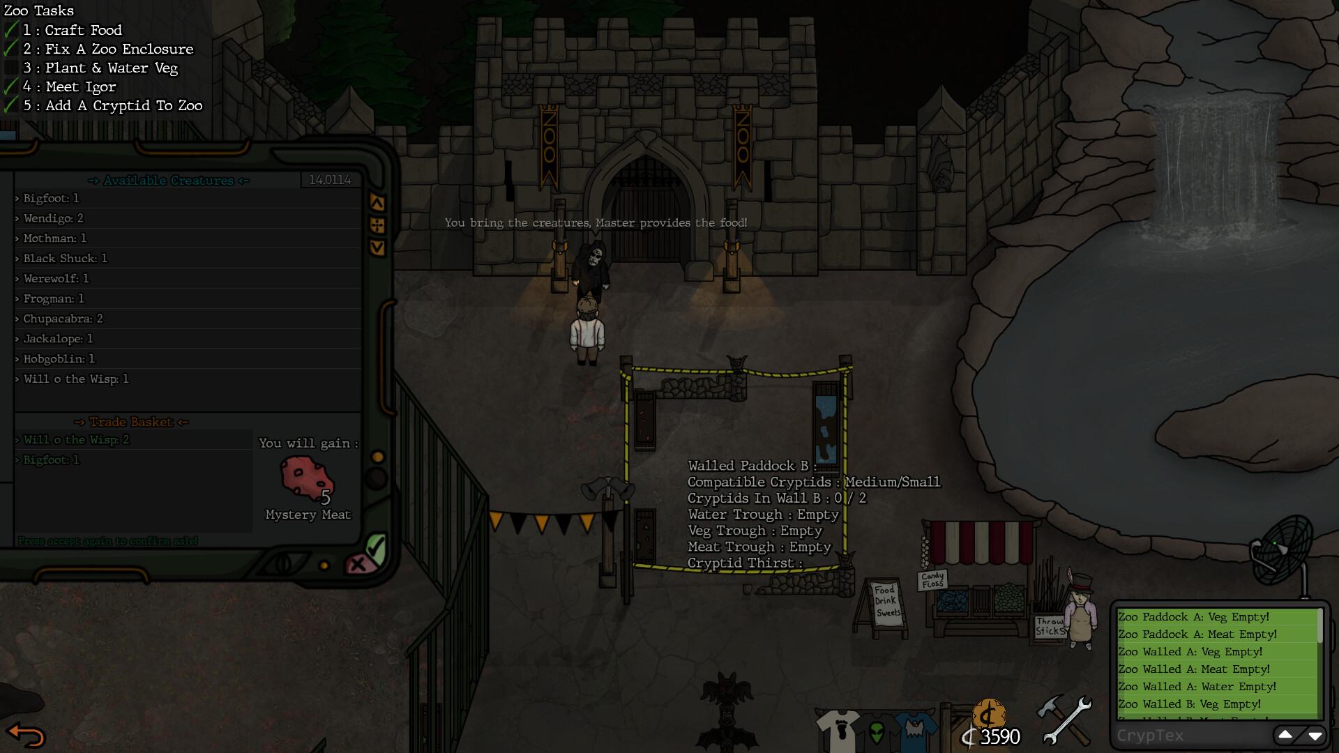 Cryptid Keeper Screenshot 12