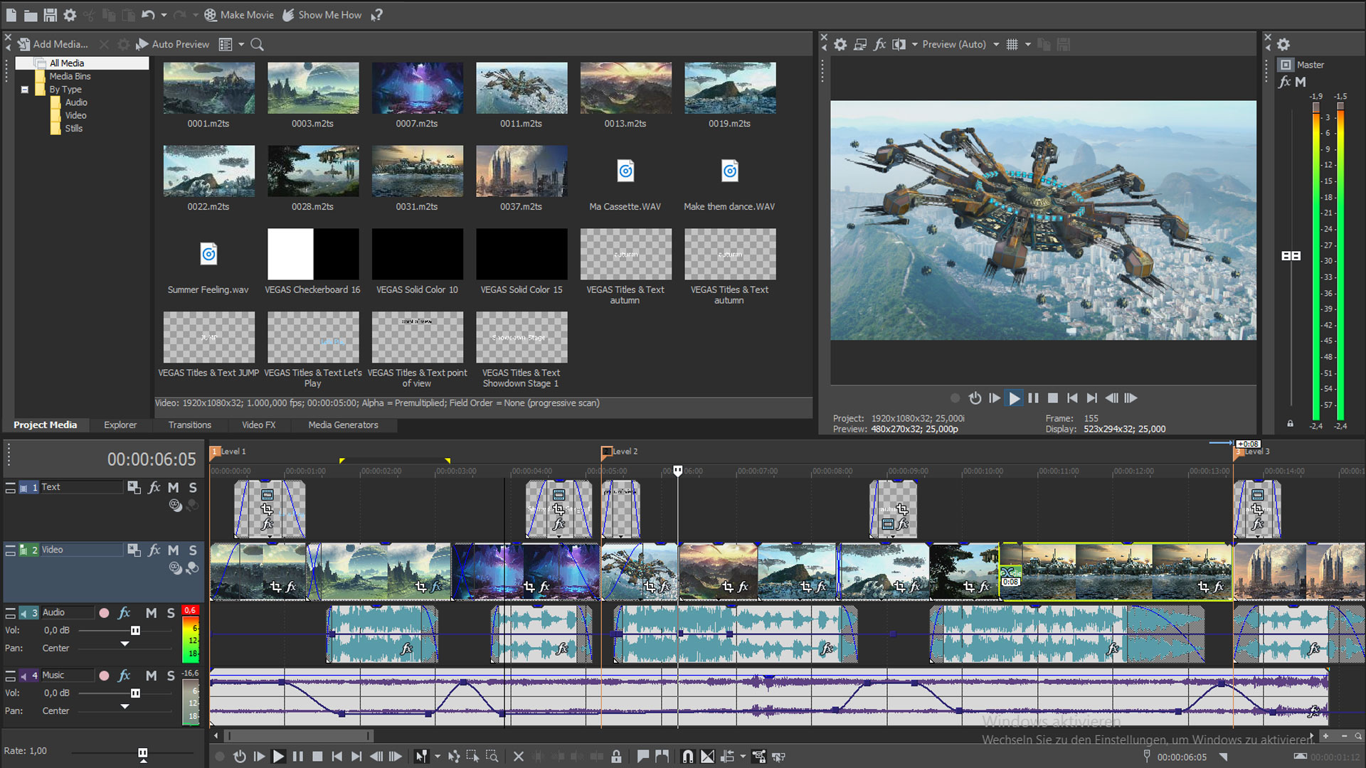 VEGAS Movie Studio 14 Platinum Steam Edition Screenshot 5
