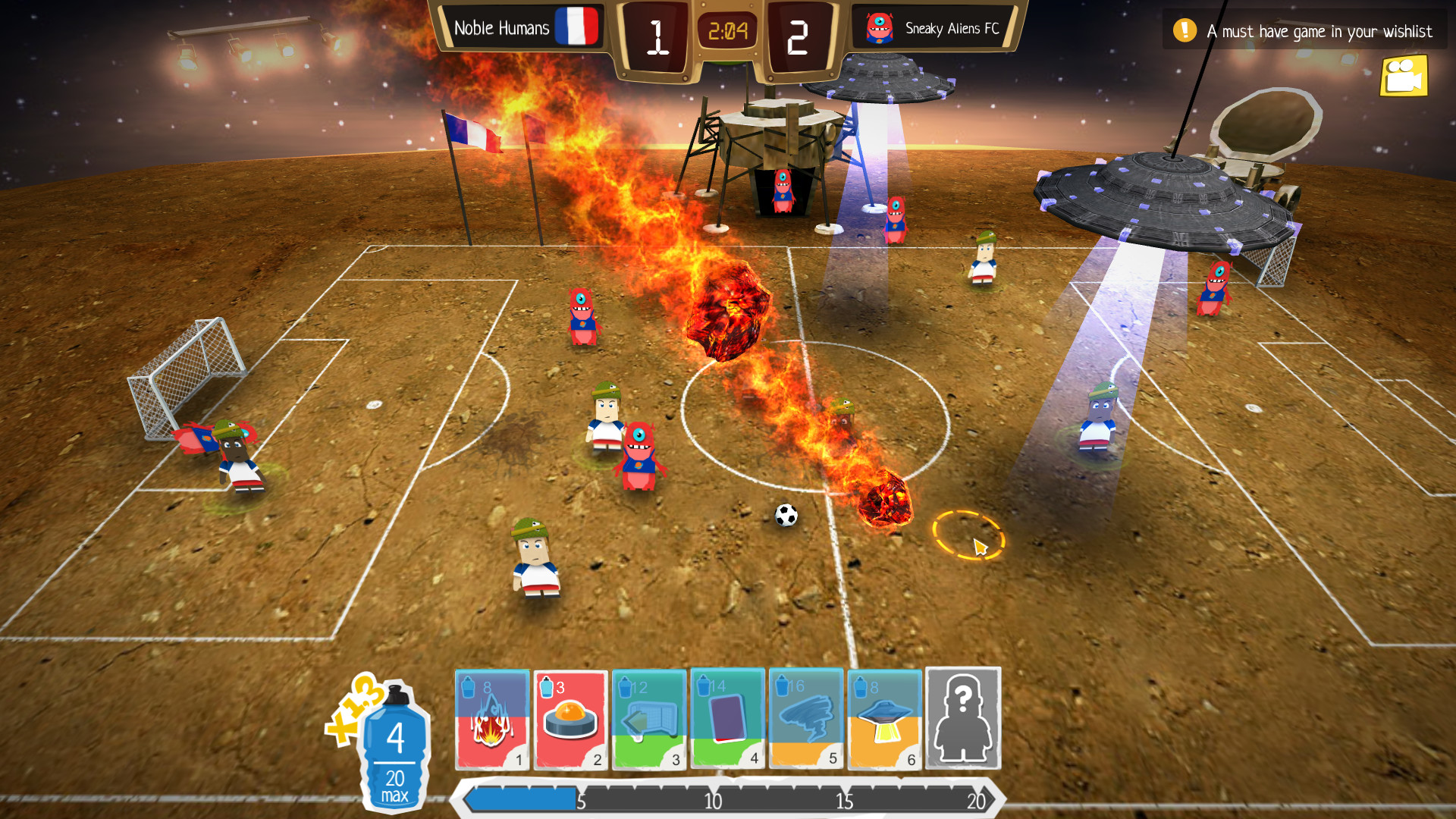 Crazy Soccer: Football Stars Screenshot 1