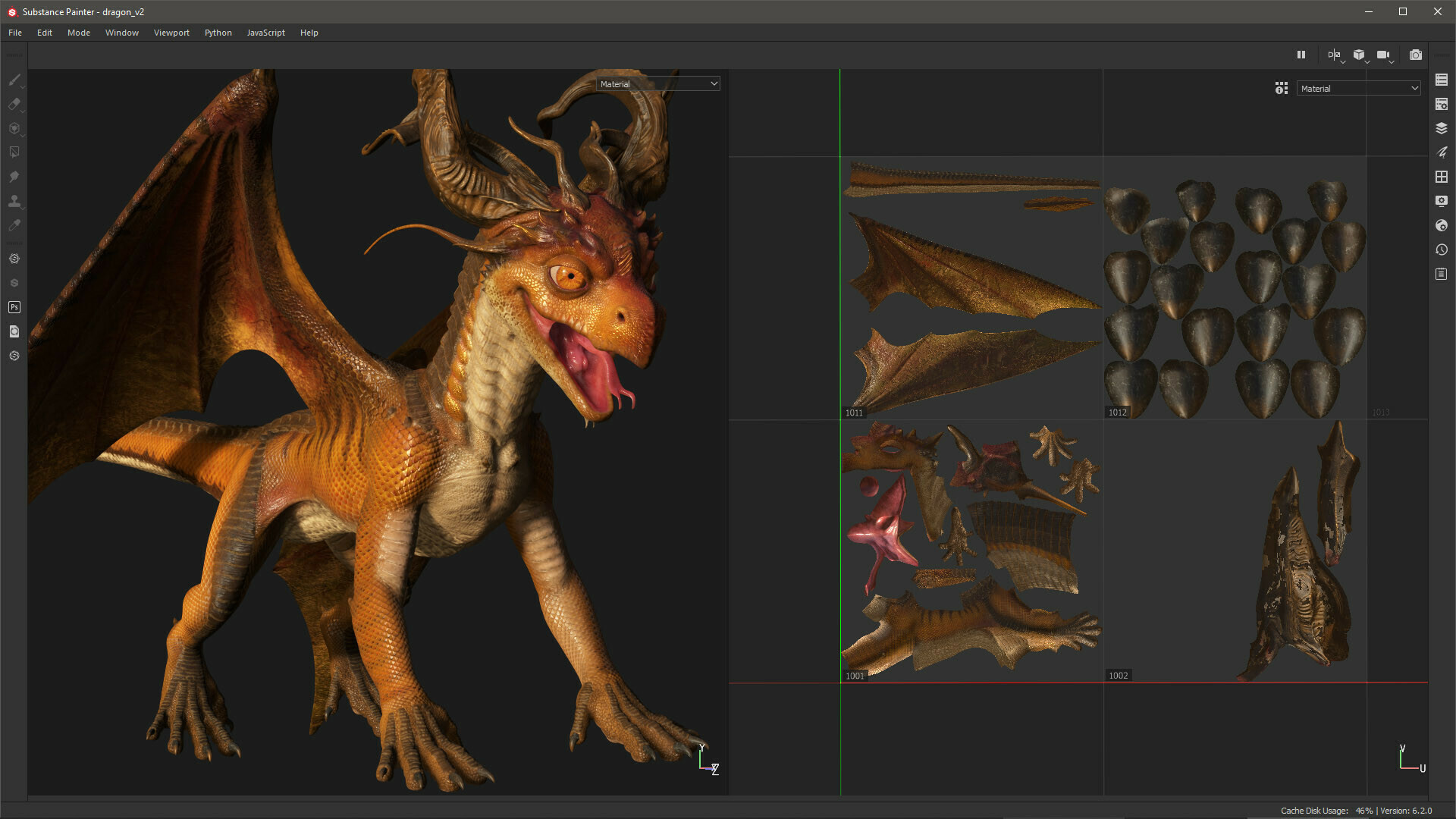 Substance 3D Painter 2024 Screenshot 4