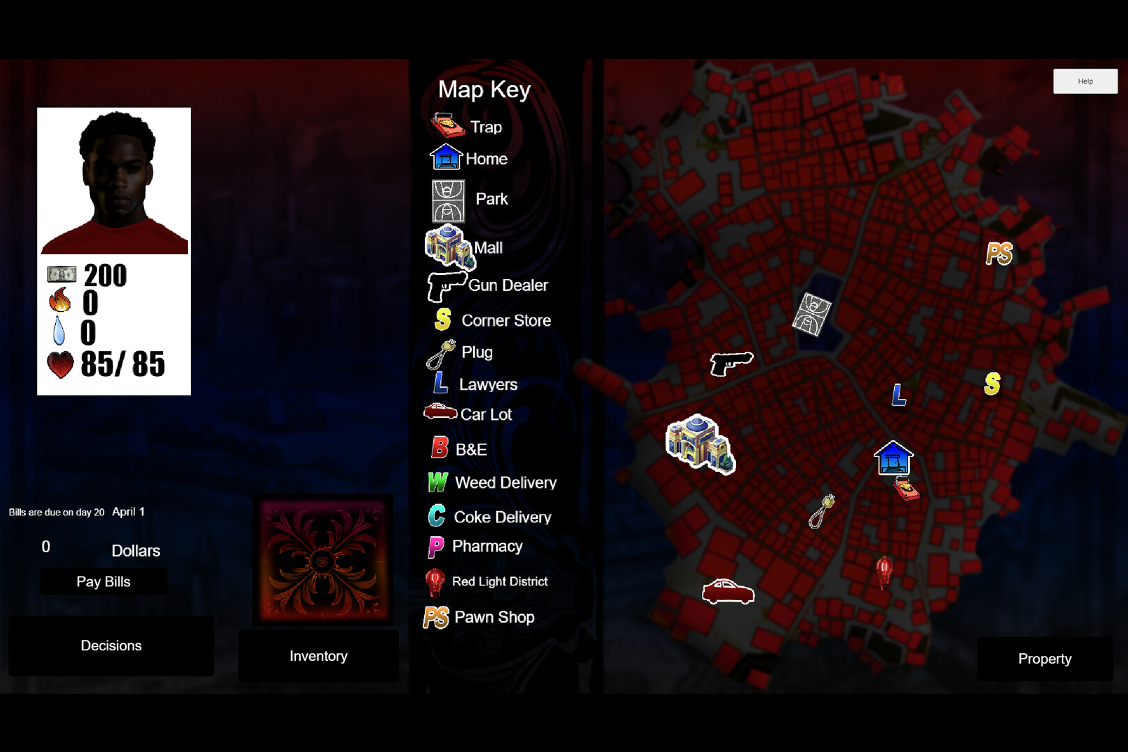 Trapper: Drug Dealing RPG Screenshot 1