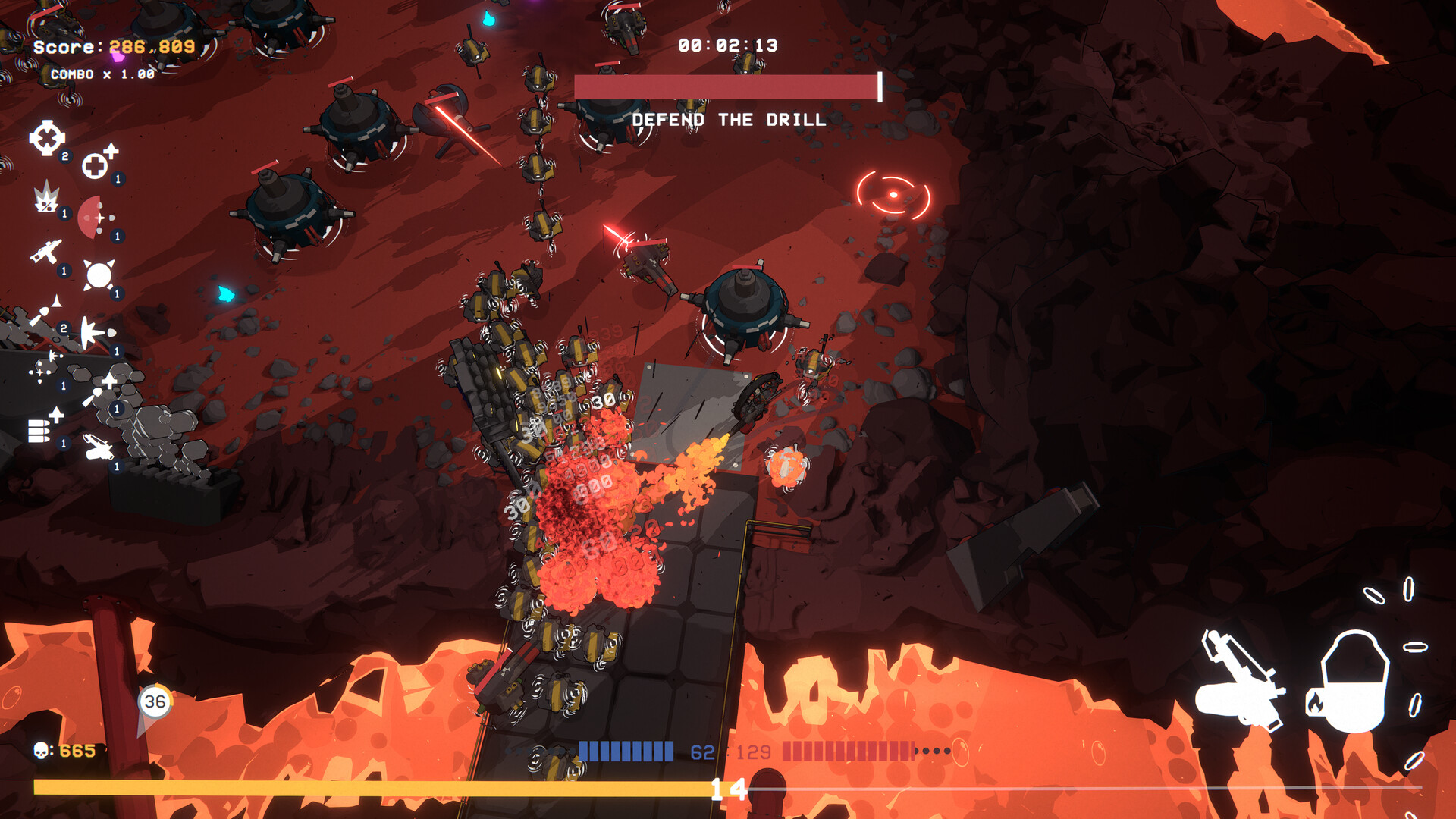 SpinWave Survivors Screenshot 1
