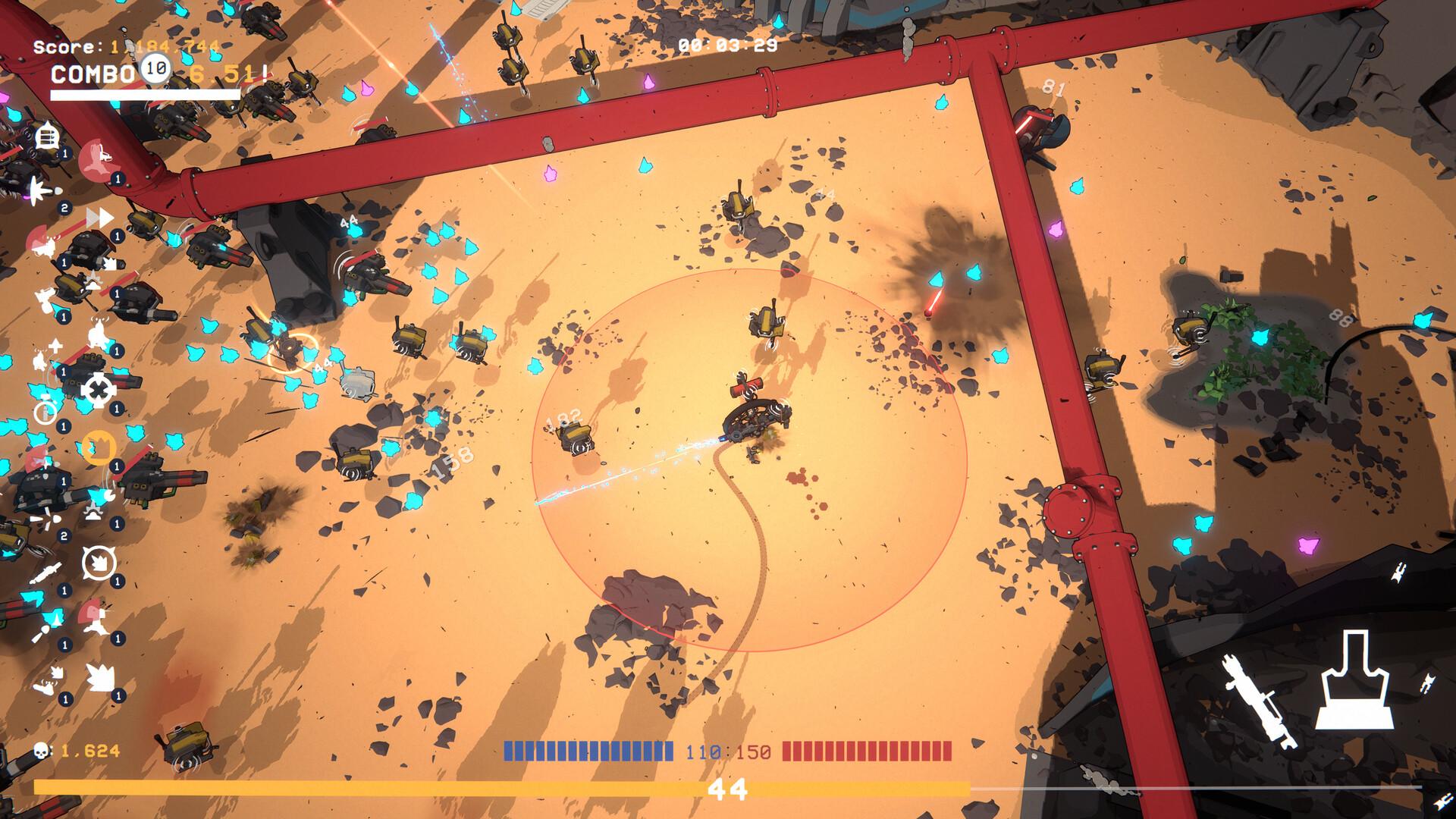 SpinWave Survivors Screenshot 0