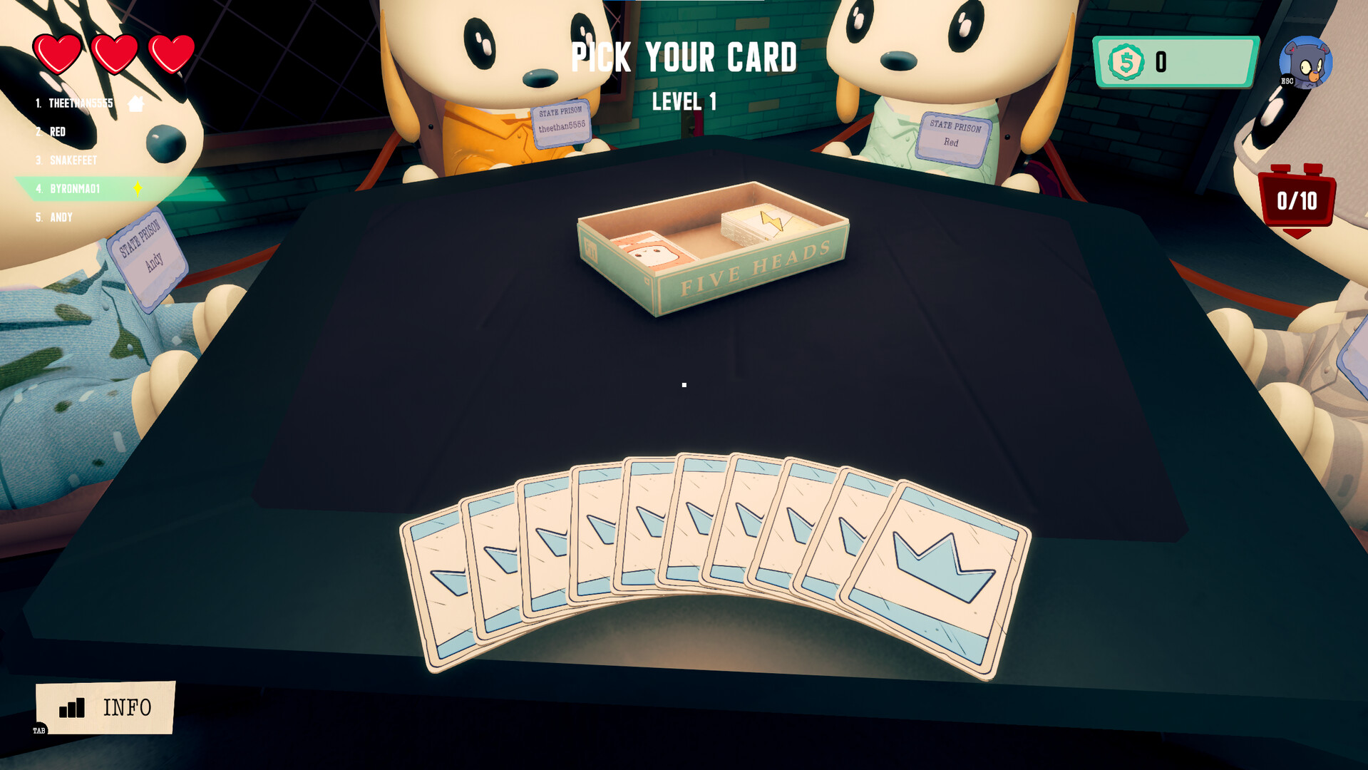 Five Heads Screenshot 5