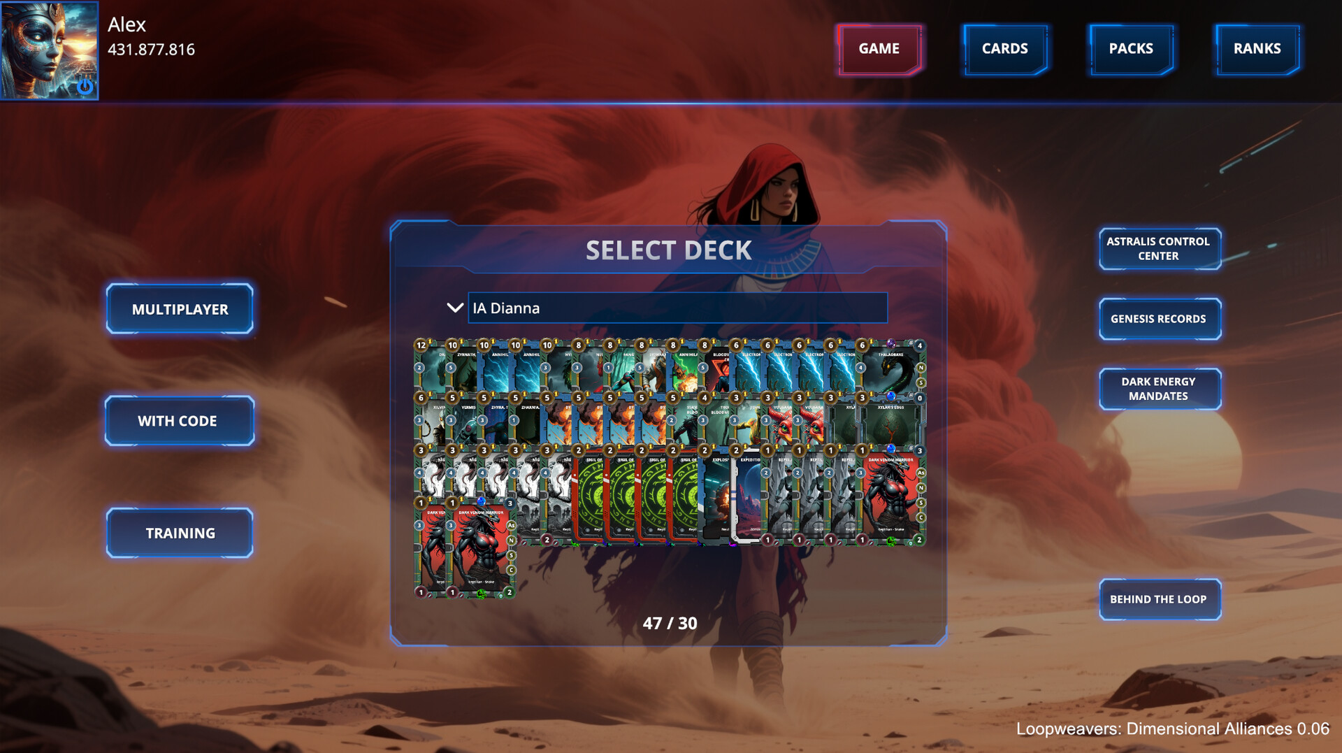 Loopweavers: Dimensional Alliances Screenshot 0