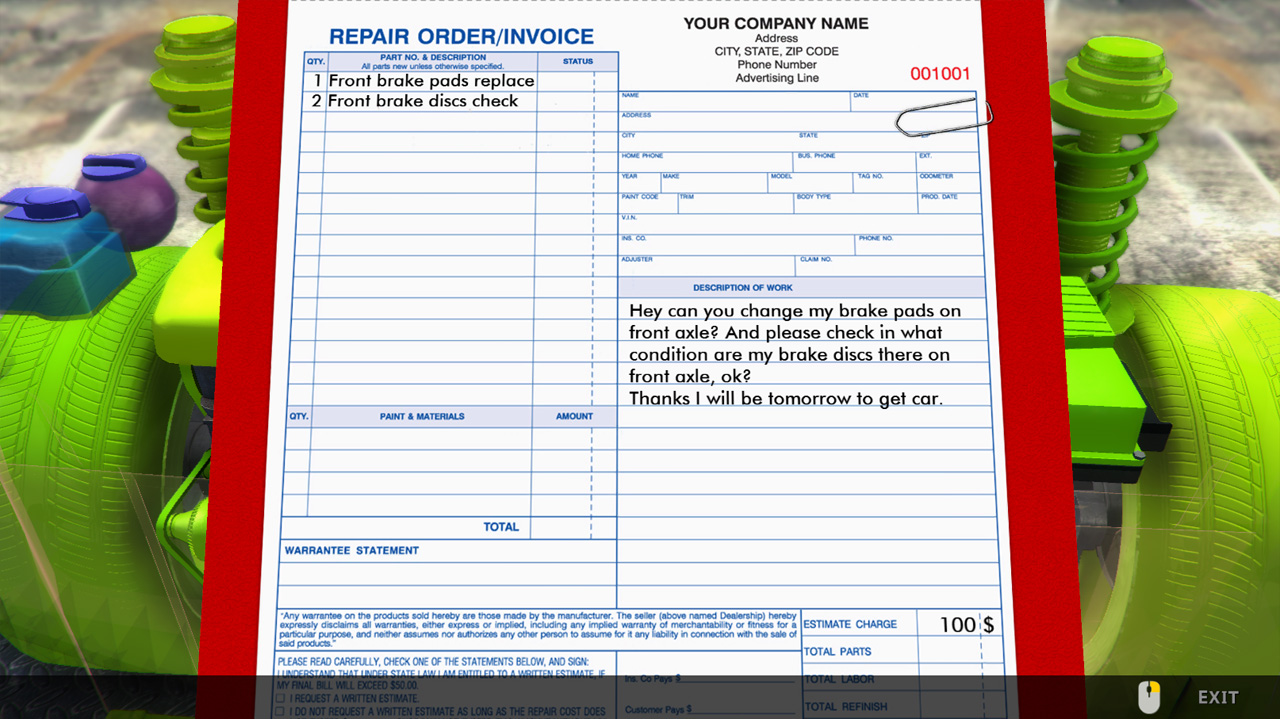 Car Mechanic Simulator 2014 Screenshot 16