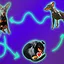 Dog cycle icon
