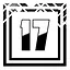Level 17 icon