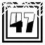 Level 47 icon