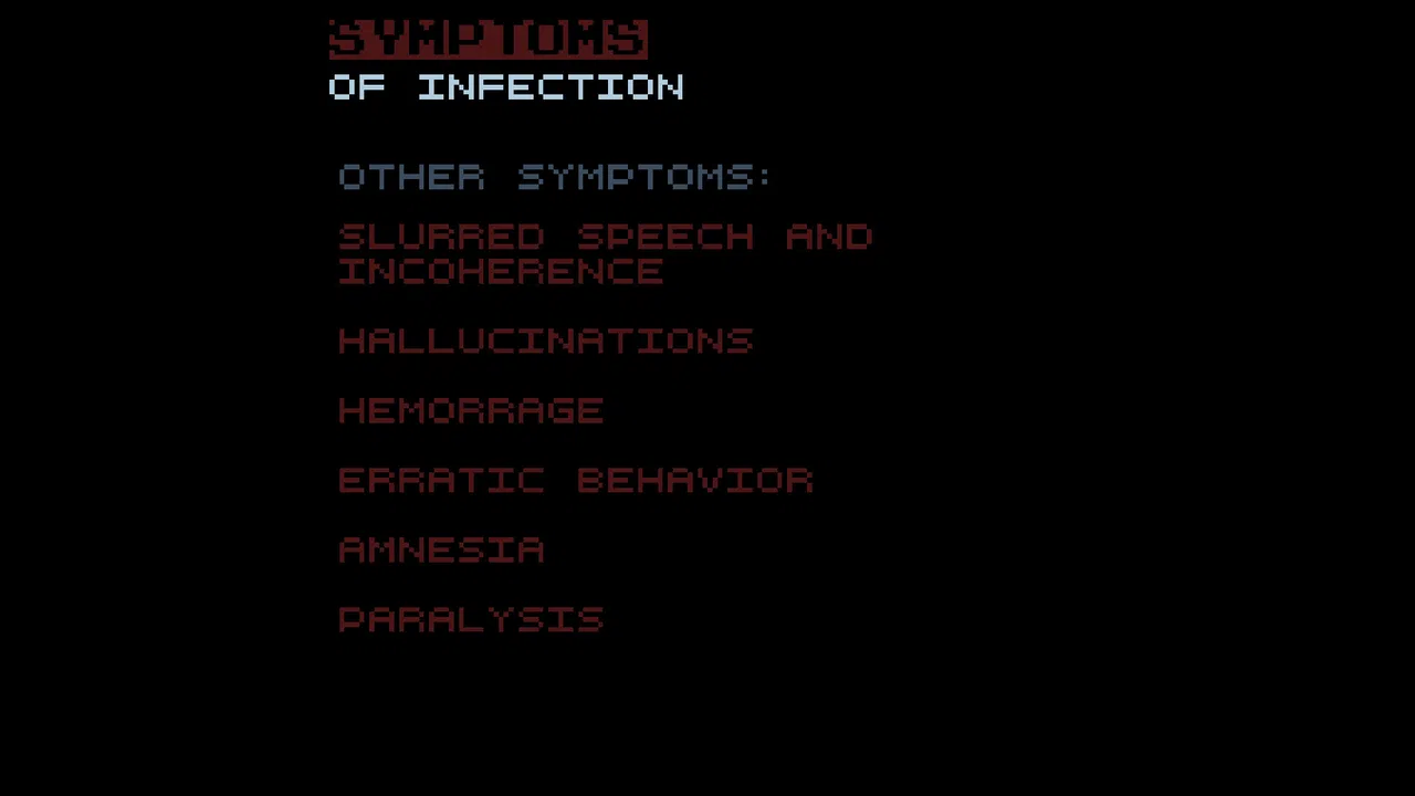 Symptoms of Infection Screenshot 5