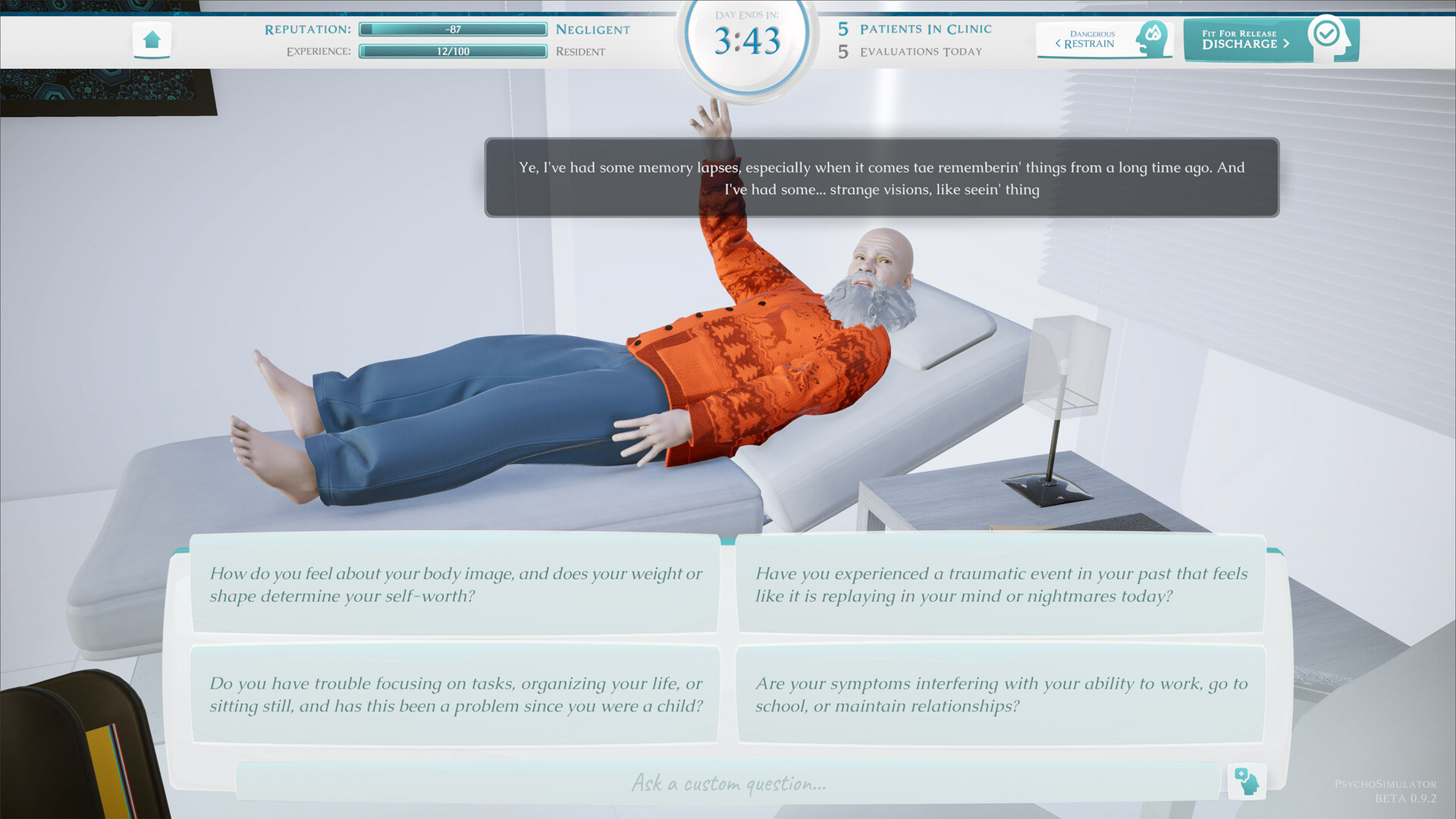 Psycho Simulator Screenshot 1