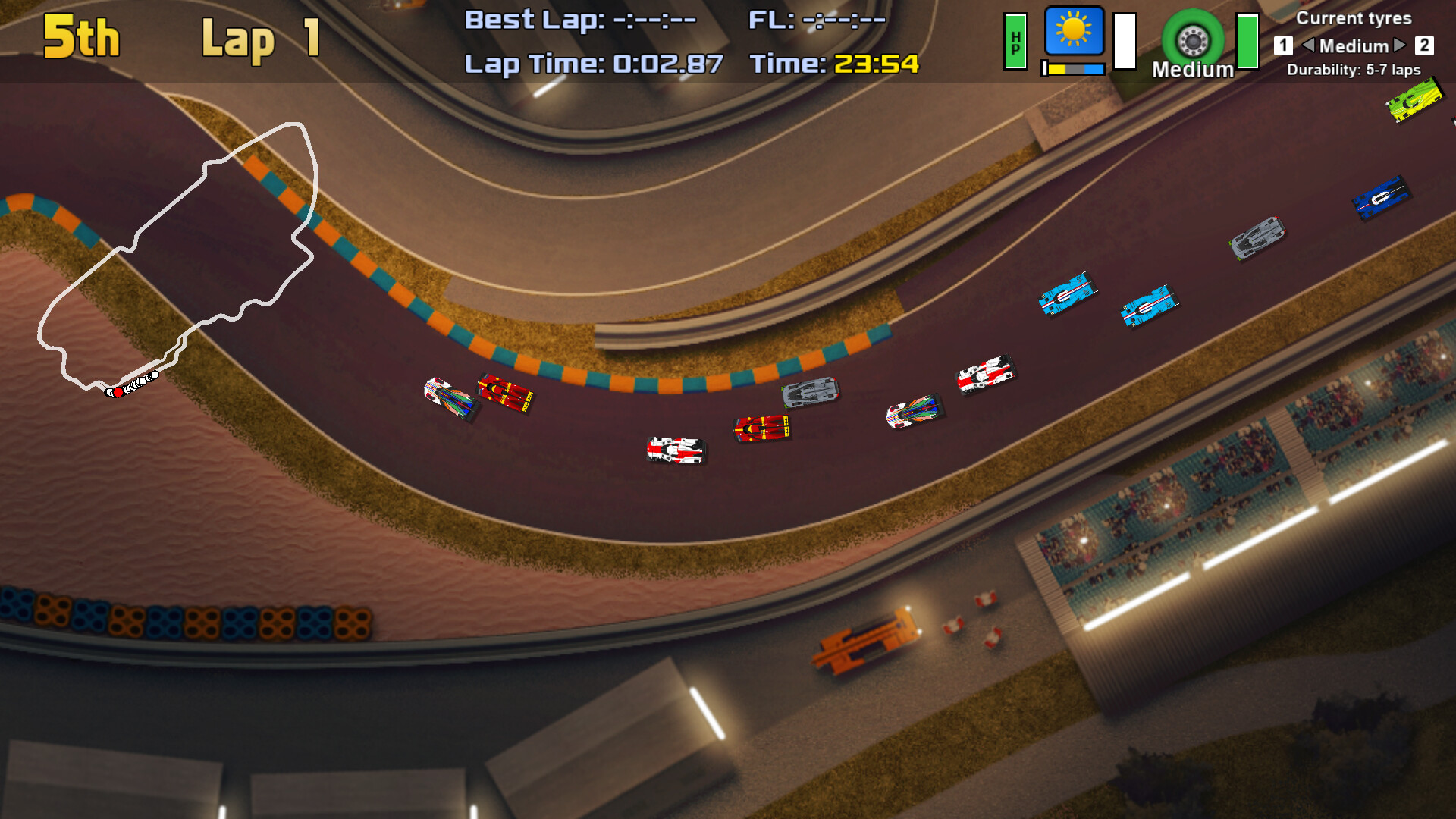 Ultimate Racing 2D 2 Screenshot 1