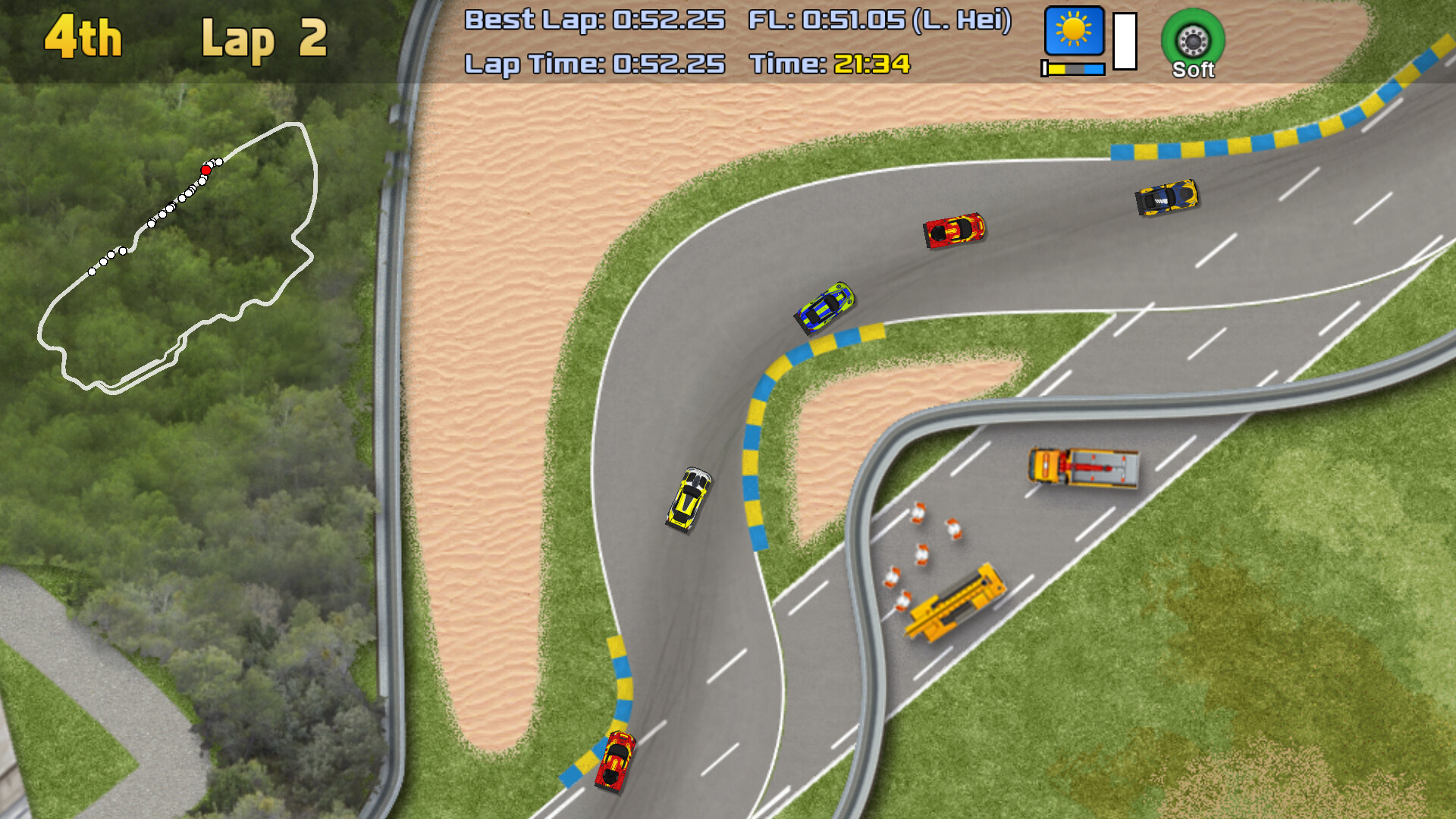 Ultimate Racing 2D 2 Screenshot 8