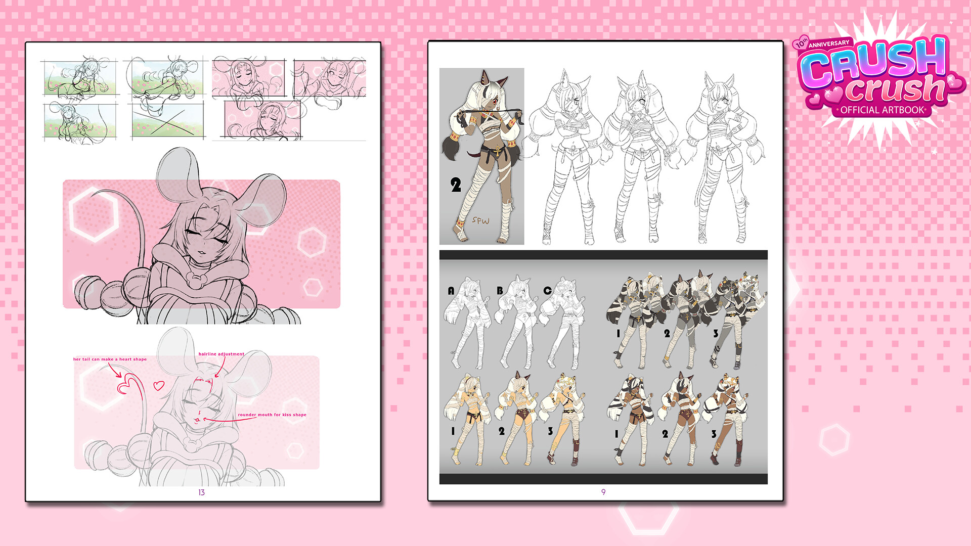 Crush Crush - 10th Anniversary Artbook Screenshot 1