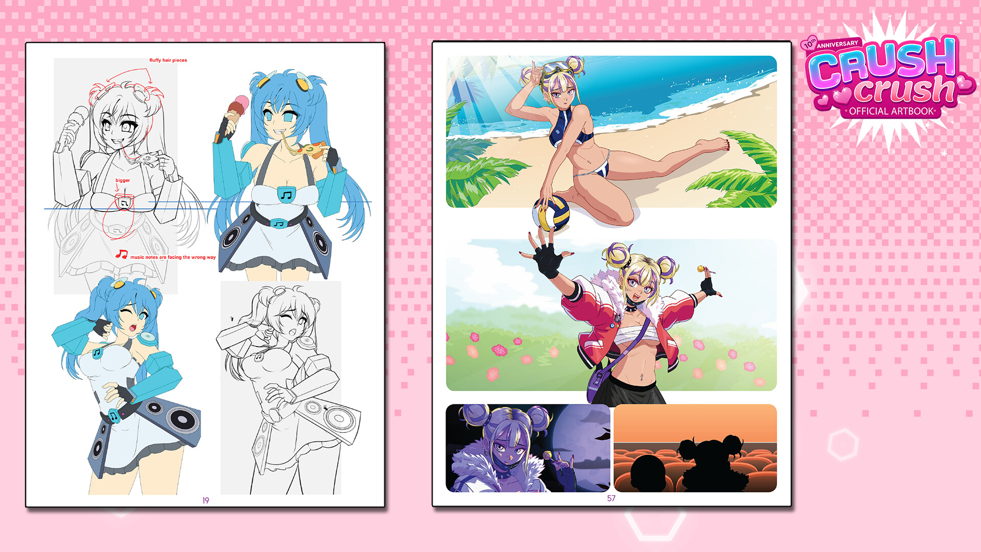 Crush Crush - 10th Anniversary Artbook Screenshot 4