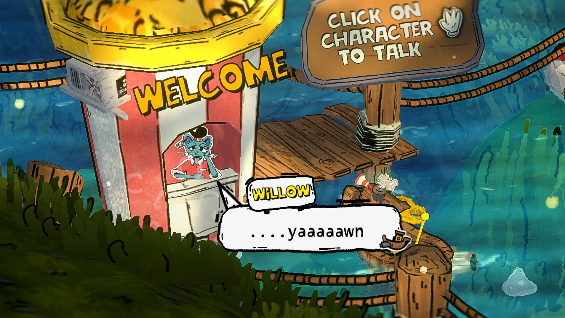 A Completely Fictional Story About a City Inside a Whale Screenshot 1