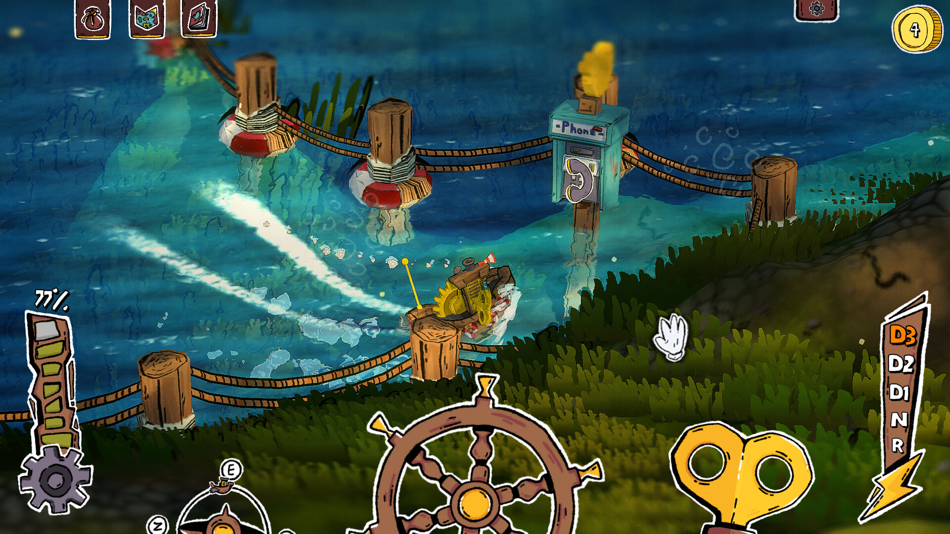 A Completely Fictional Story About a City Inside a Whale Screenshot 4