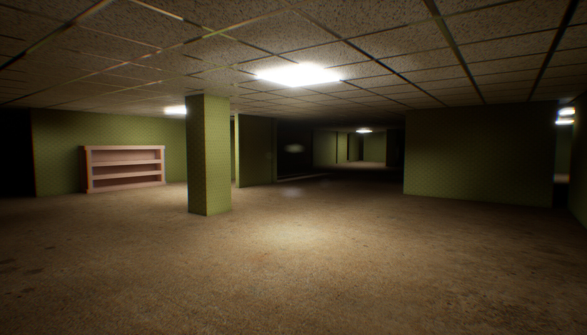 Stuck In The Backrooms Screenshot 1