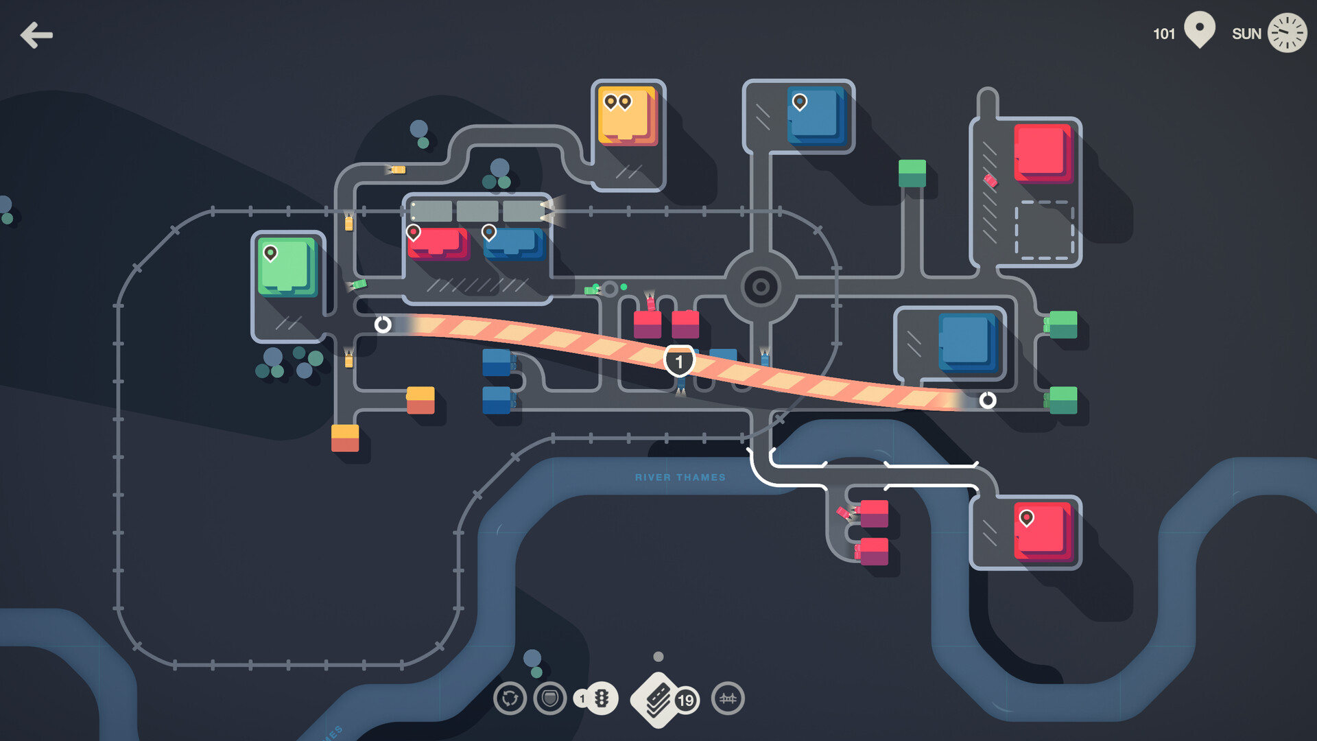 Mini Motorways Screenshot 2