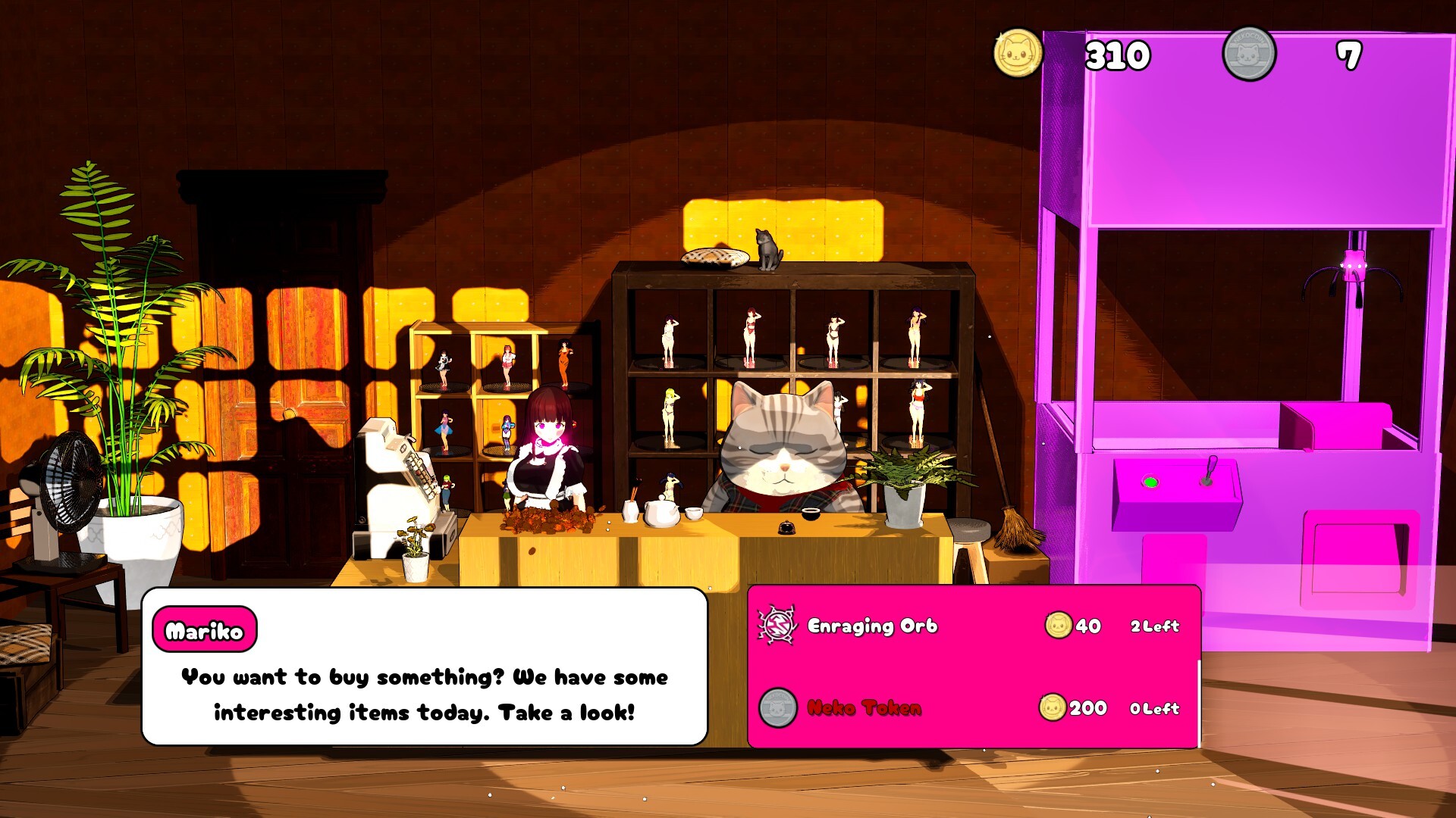 NEKOCLAW: Waifu Catcher Screenshot 1